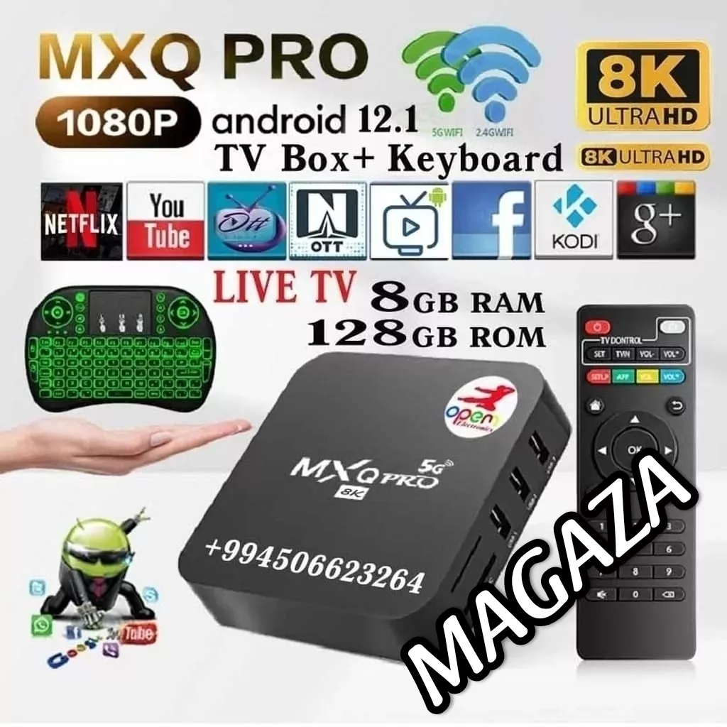Yeni Smart TV boks TV box 1 GB